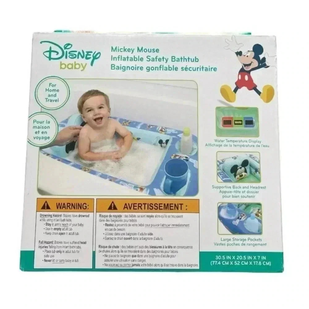 Disney Mickey Mouse Inflatable Safety‎ Bathtub